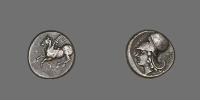 Stater (Coin) Depicting Pegasus Flying