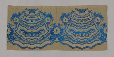 Fragment of a Woman's Skirt Flounce