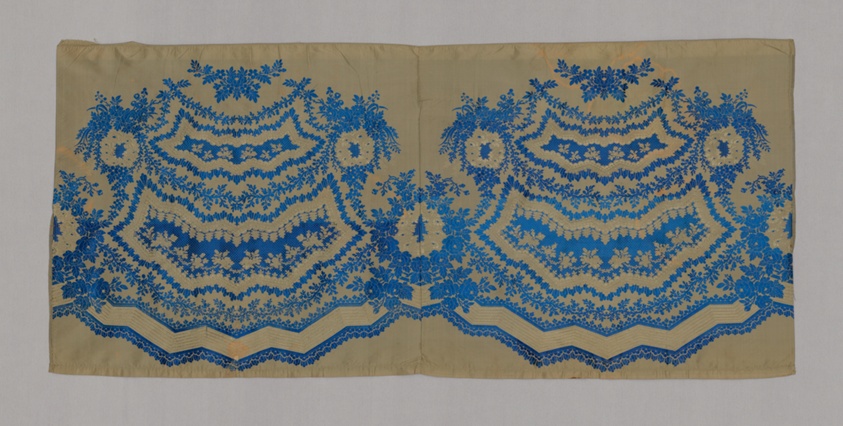 Fragment of a Woman's Skirt Flounce