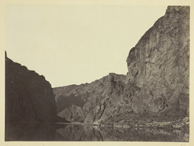 Black Cañon, Colorado River, looking below from Big Horn Camp