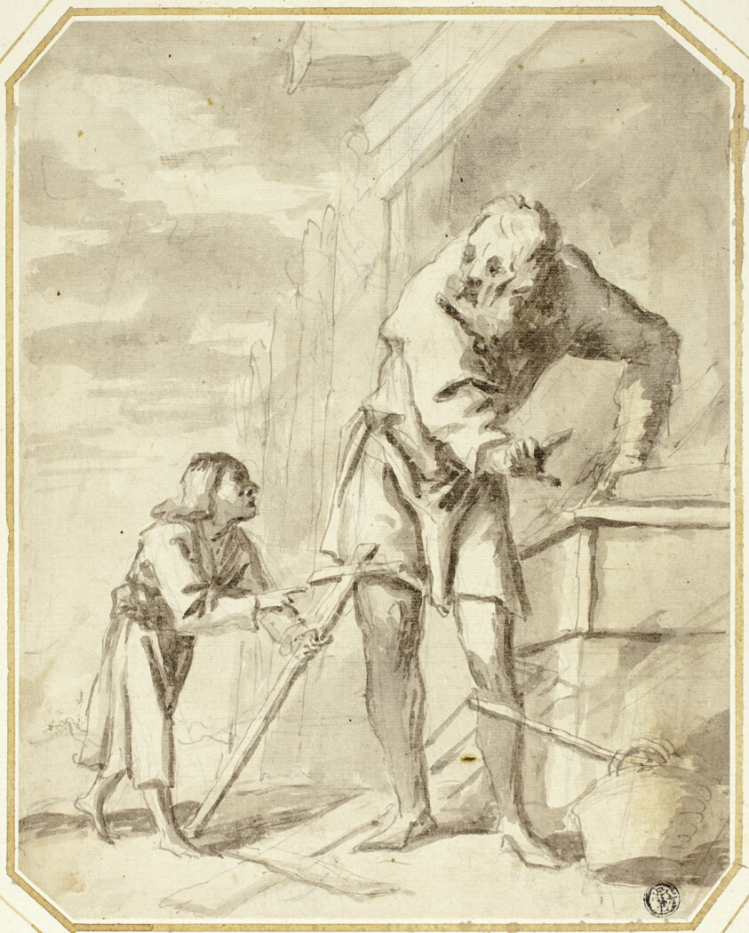 Saint Joseph with the Child Jesus in his Carpentry Shop