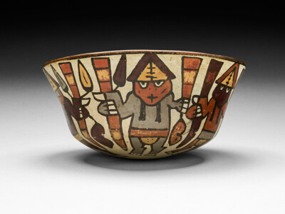 Bowl Depicting a Harvest Dance