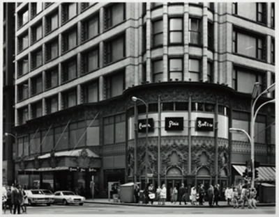 Untitled (Carson Pirie Scott & Co. Store, General View from Street Level)