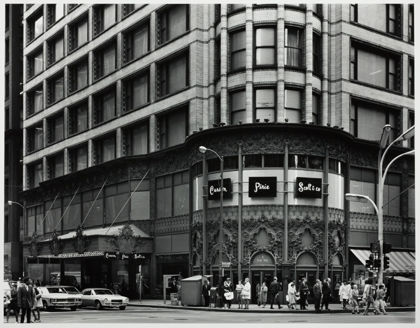 Untitled (Carson Pirie Scott & Co. Store, General View from Street Level)