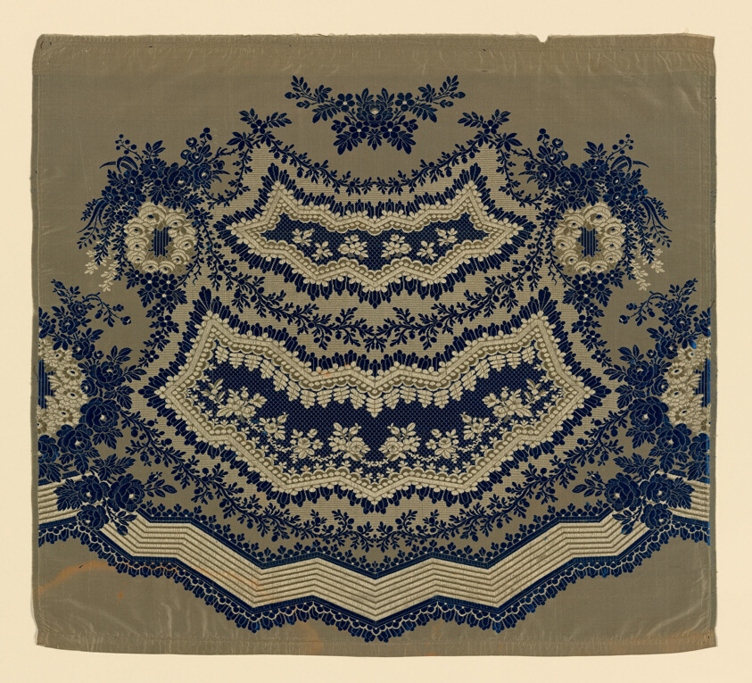 Fragment of a Woman's Skirt Flounce