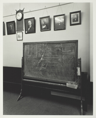 Courtroom Detail, Clay County Court House, Brazil, Indiana