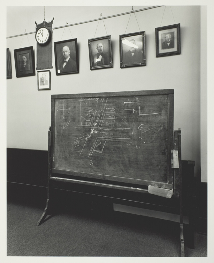 Courtroom Detail, Clay County Court House, Brazil, Indiana
