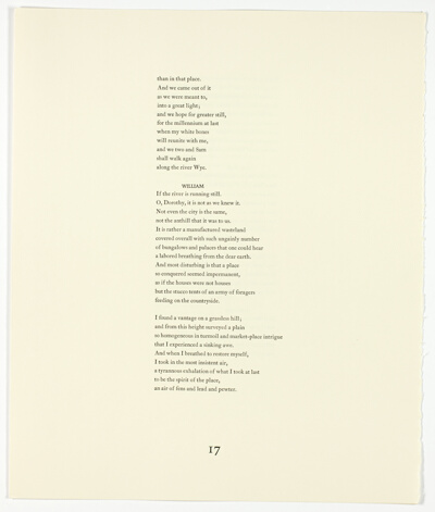 Pages 17-20, from The Plain of Smokes: Poem Cycle