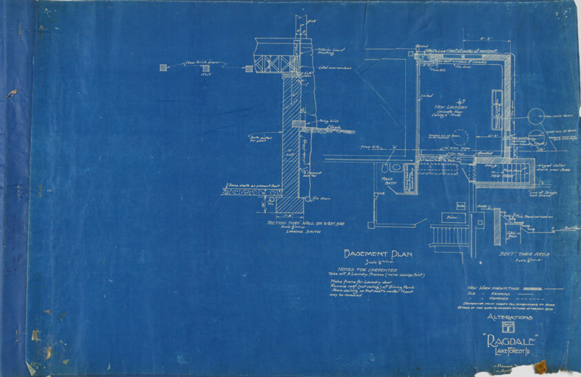 Ragdale House, Lake Forest, Illinois, Additions and Alterations