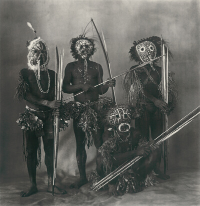 Four Unggai, New Guinea