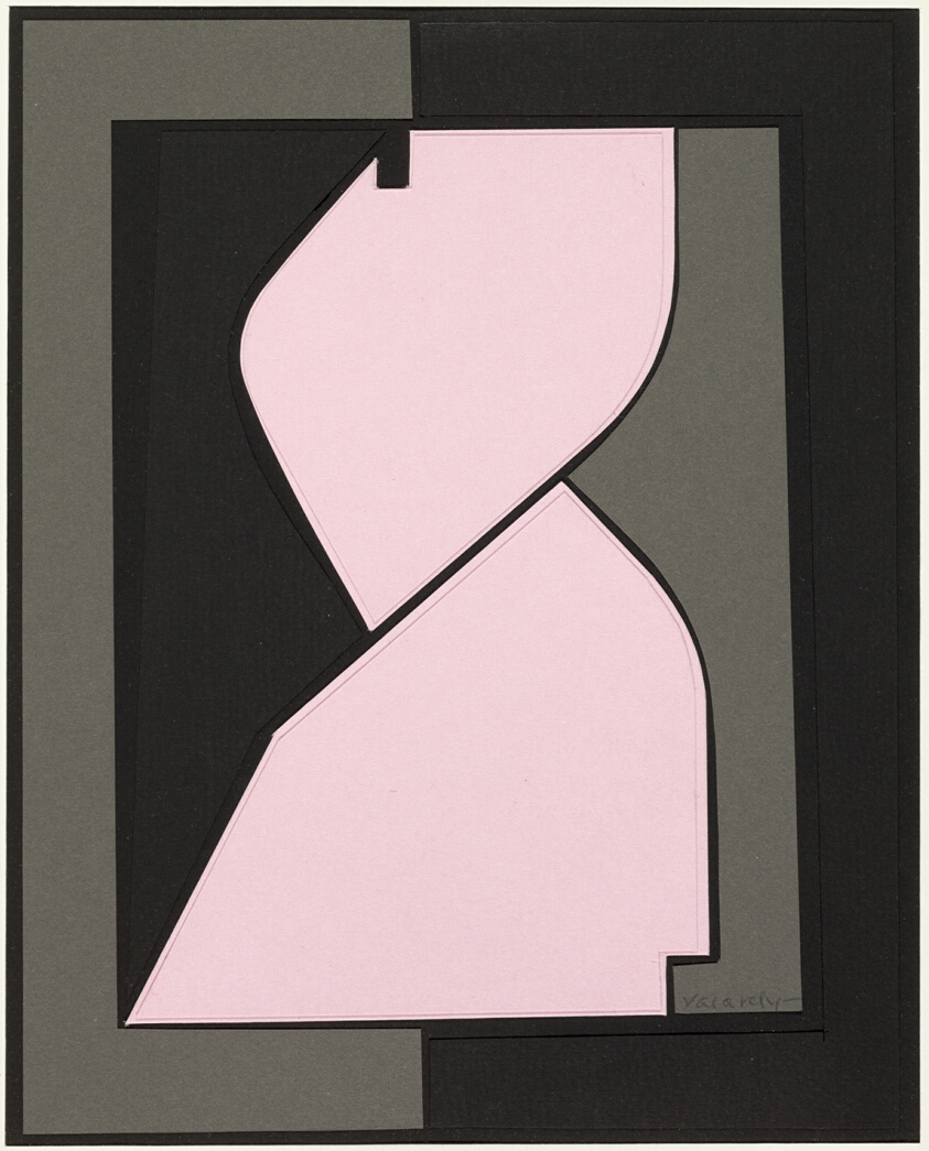 Composition with Abstract Figure