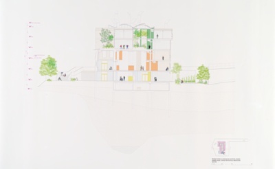 Reggio School, From Earth to Air (Section Plan)