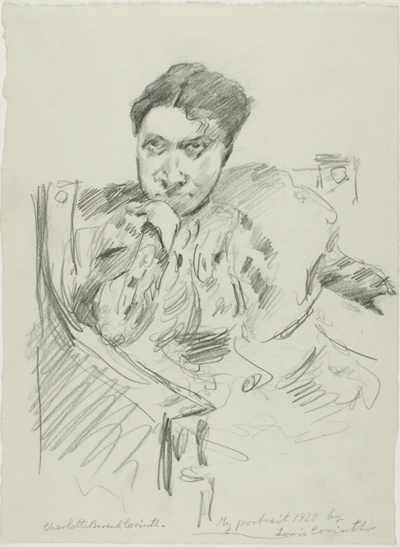 Portrait of Charlotte Berend Corinth