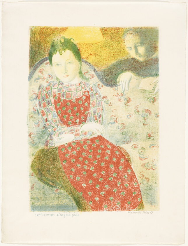 On the Pale Silver Sofa, plate ten from Love