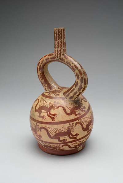 Vessel Depicting Feline Figures