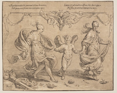 Cupid with Youth and Luxury