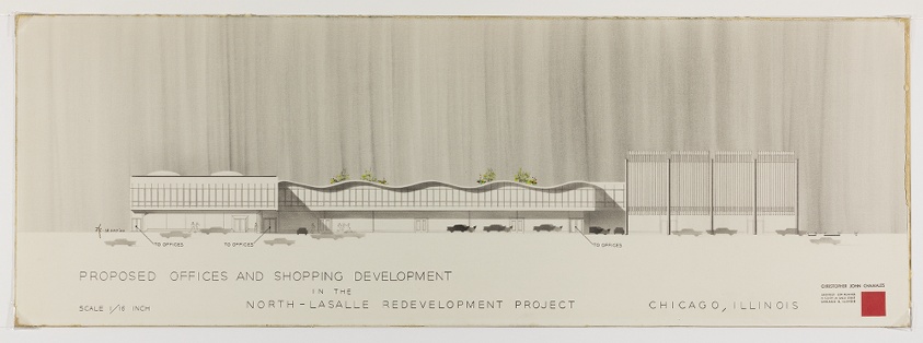 North Lasalle Redevelopment Project, Chicago, Illinois, Perspective