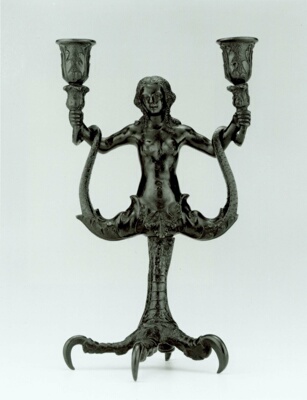 Candelabrum in the Shape of a Siren