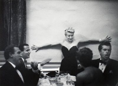 Lana Turner...Ben Gage, Friend, Esther Williams and Fernando Lamas at Marion Davis’ Party, Hollywood, 1952