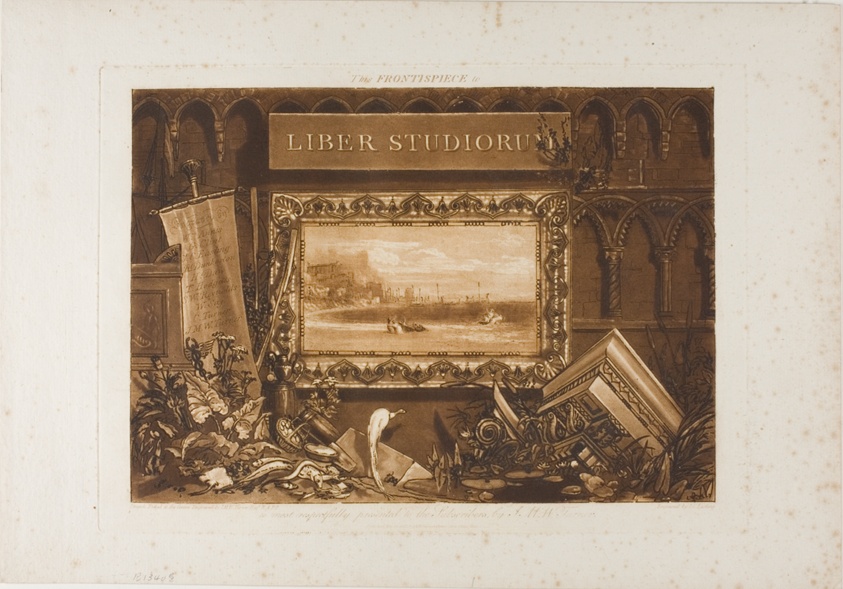 The Frontspiece to Liber Studiorum