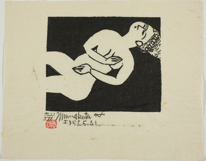 Total Abandon (Mukotai no saku), from a series iIllustrating Tanizaki Junichiro's "The Key (Kagi)"