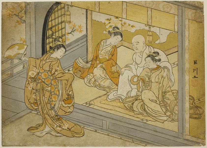 Hotoke Gozen Dancing before Taira no Kiyomori