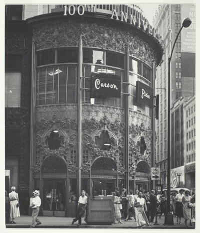 Schlesinger & Mayer Department (later Carson Pirie Scott & Co.) Store, Chicago, Illinois, 1899–1904