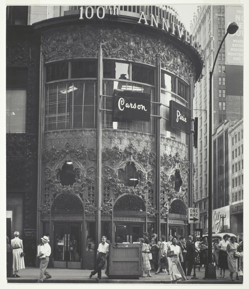 Schlesinger & Mayer Department (later Carson Pirie Scott & Co.) Store, Chicago, Illinois, 1899–1904