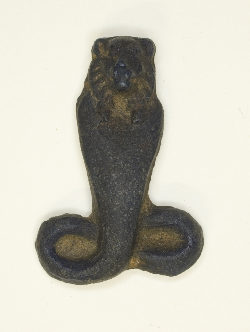 Amulet of a Lion-Headed Cobra
