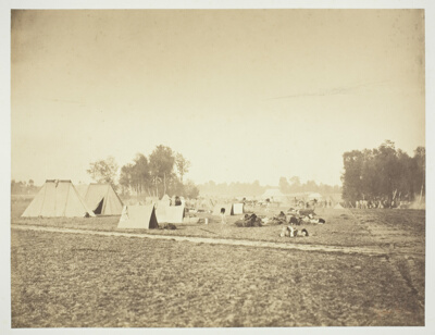 Tents and Military Gear, Camp de Châlons