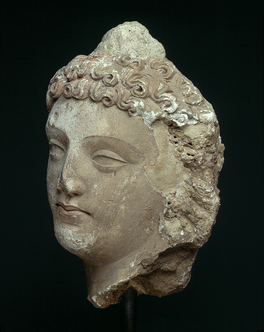 Head of a Bodhisattva