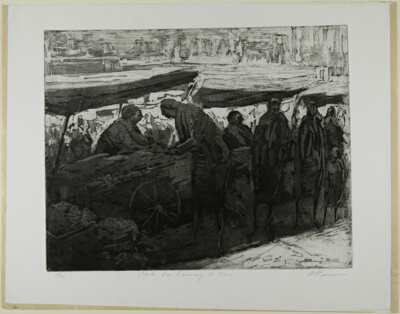 Carts, rue Faubourg St. Denis