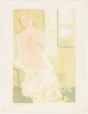 But It is the Heart That Beats Too Quickly, plate twelve from Love