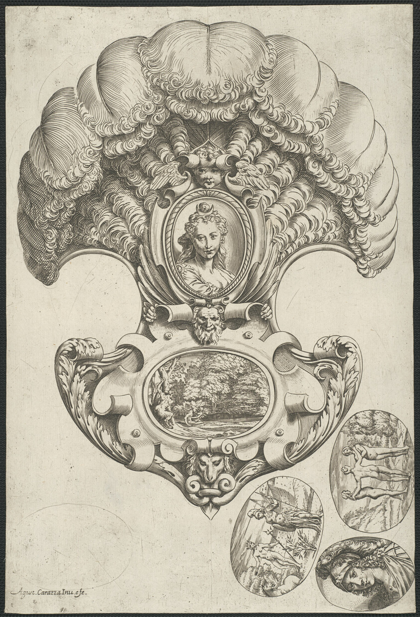 A Headpiece in the Form of a Fan