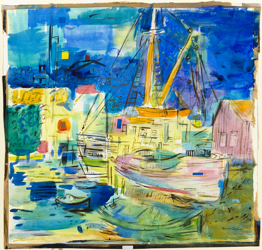 Boat Composition (Menemsha)