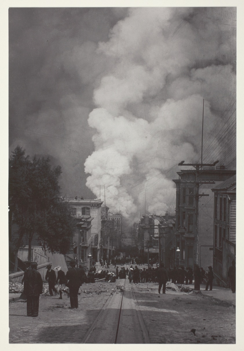 The Burning City, San Francisco Earthquake and Fire