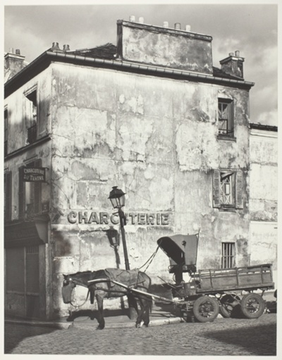 Horse and Wagon, Montmartre, Paris, France