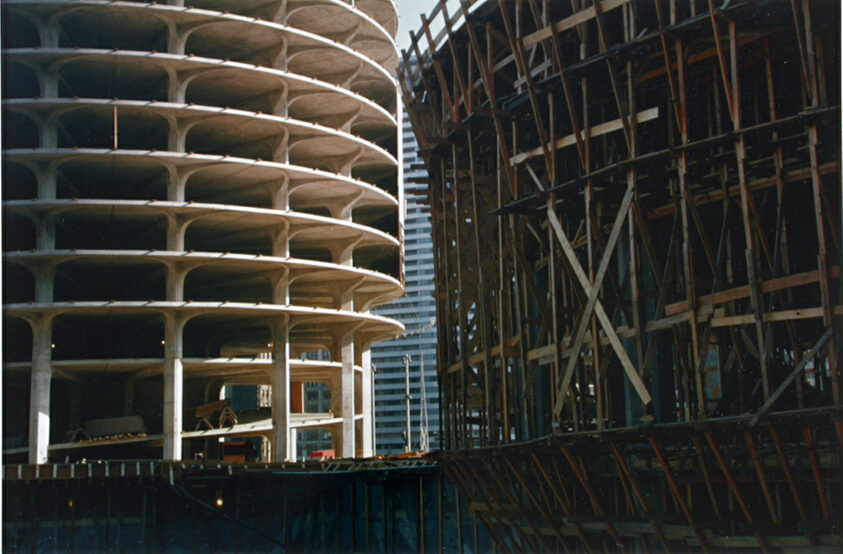 Marina City Under Construction (lower stories)
