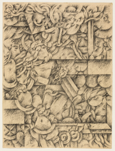 Untitled (Abstract Still Life with Fruit)