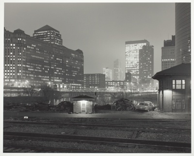 Chicago River at Split of North and South Branches, View East