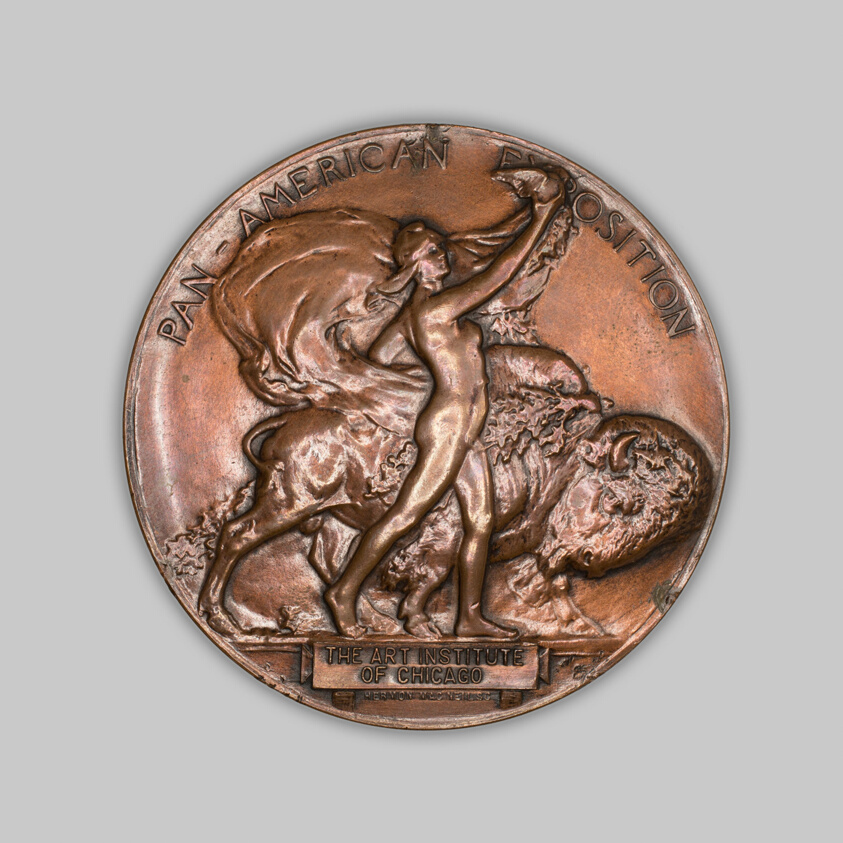 Pan-American Exposition medal, The Art Institute of Chicago