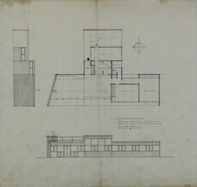 Anthony House, Design Drawing