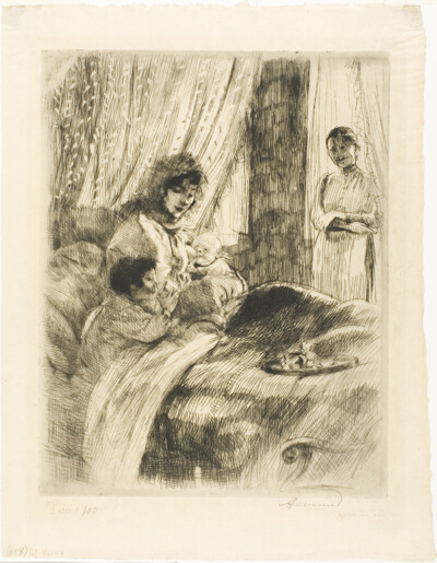 Breakfast, plate four from Woman