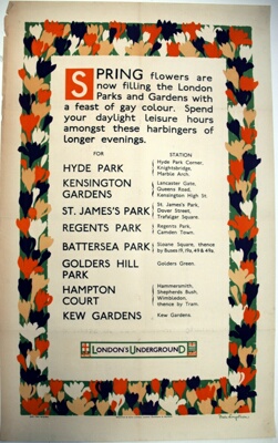 Spring Flowers are Now Filling the London Parks