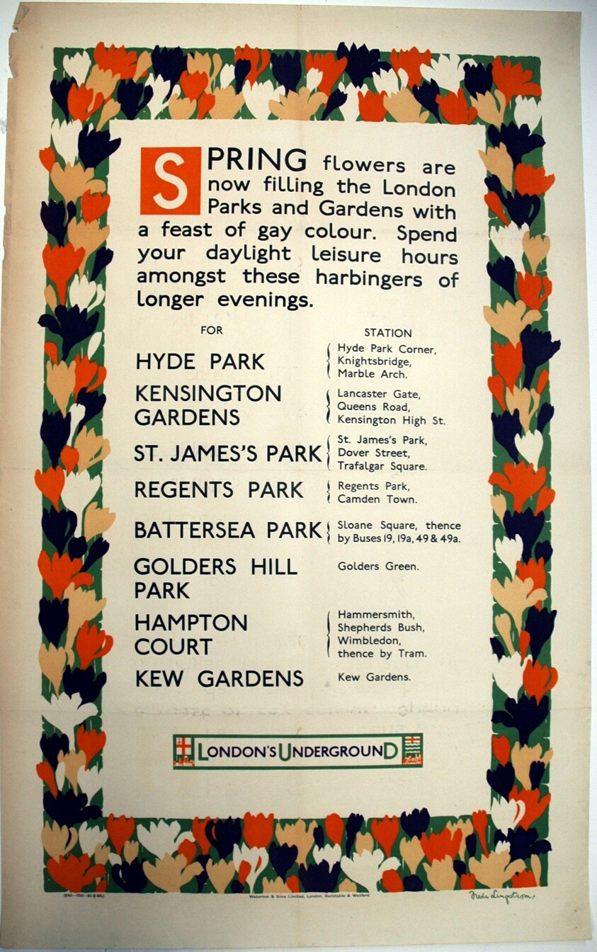 Spring Flowers are Now Filling the London Parks