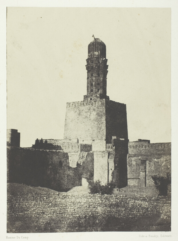 Mosquée du Khalife Haakem Biamrillah, Le Kaire, plate 4 from the album "Egypte, Nubie, Palestine et Syrie" (1852)