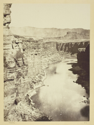 Grand Canon, Colorado River, Near Paria Creek, Looking West