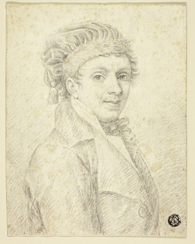 Bust of Man in Hat