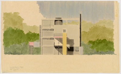 Seyfarth Residence, North Barrington, Illinois, Plans and Elevations