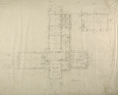 "Windway" W. J. Kohler Farm, Kohler, Wisconsin, First Floor Plan